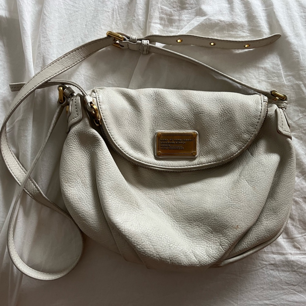 MARC BY MARC JACOBS White Leather Bag